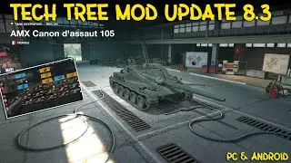 Tech Tree Mod Update 8.3 || WoT Blitz👌