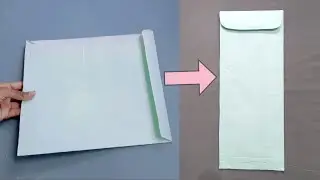 How to Convert Big Envelope to Small Envelope| DIY Envelope