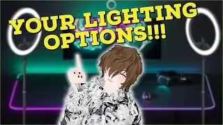 My PERFECT lighting setup for VTubing - VTubing lighting guide for Vseeface, Luppet, 3tene and more!