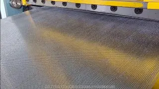 Alu-Gard Perforated Aluminium Security Mesh Factory in China-Production Process of Xceed Screen Mesh