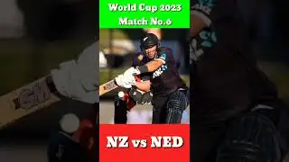 NZ vs NED Match | 