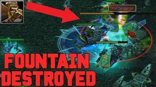 DOTA Legion Commander DESTROYS FOUNTAIN - BEYOND GODLIKE