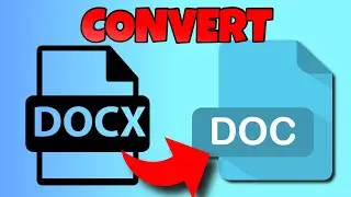 how to convert docx to doc