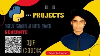 QR code generate by python | QR Code | QR Image | generate QR code |
