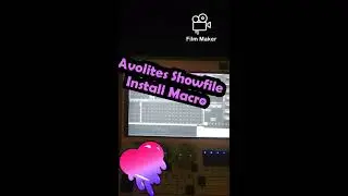 Avolites Titan Install Macro