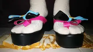 Various Shoe and Socks Bread Crush Compilation