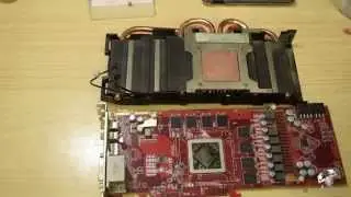 Замена термопасты AMD HD6970 HD6950