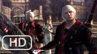 Devil May Cry 4 Full Movie All Cutscenes HD