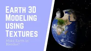 Blender tutorial | Model planet earth in Blender 2.90 | Eevee | How to make Earth in Blender?