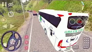Bangladeshi bus Green Line for the game Bus simulator Indonesia