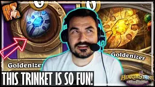 GOLDENIZER IS SO MUCH FUN! - Hearthstone Battlegrounds