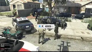 GTA 5 CONSOLE RP FULL CLIP TRYING TO BE A COP GONE WRONG!