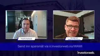 Fredrik Dybwad og CEO Lasse Kristoffersen snakker om potensielle EU-tariffene.