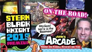 (2019) Stern Black Knight Sword of Rage Pinball Premium Unboxing and Review -