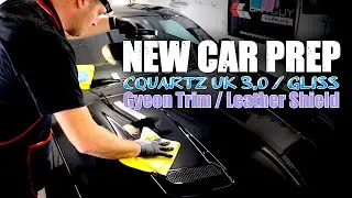 New Car Prep, CarPro CQuartz UK 3.0 & GLISS Application!  