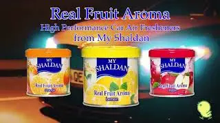 MY SHALDAN - Ultimate High Performance Car Air Fresheners With Real Fruit Aroma