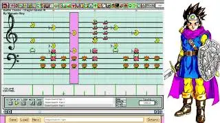 Battle Theme (Super Mario Paint) - Dragon Quest III