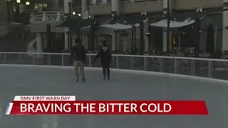 DC residents brave the bitter cold