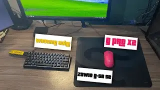 MEU NOVO COMBO DE TECLADO E MOUSE! - Wooting 60he+ & Logitech G PRO X 2