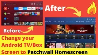 Patchwall OS for Mi Box | Patchwall for Android TV | Patchwall for X96 Mini | Patchwall for Smart TV