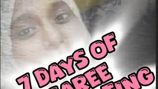 Day 1 of saree prepleating 💙😍#trending #sareeprepleating #tipsandtricks #ytviral #viralvideo #vlog