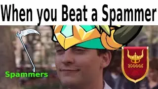 When you Beat a Spammer