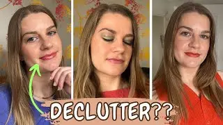 DECLUTTER? Wearing Makeup I'm Not Sure About 🤷