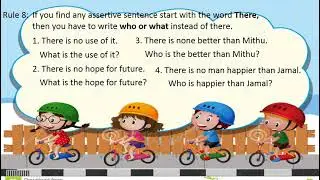 Class: VII. Subject: English 2nd paper. Topic: Transformation. Assertive to Interrogative. (part-6)