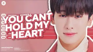 Monsta X - You Can't Hold My Heart Line Distribution (Color Coded)