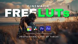 Free Cinematic LUTs Pack for Adobe Premiere Pro