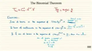 The Binomial Theorem (2/2)