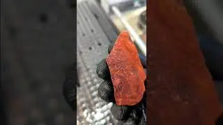 Cutting Red Jasper: Rockhounding Oregon