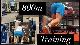 TRAINING FOR A SUB 1:50 800M | LEGS LIKE LEAD..