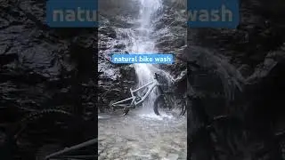 Natural bike wash #motivation #mtb #bikelover #mtblife