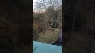 River rope swing take 1