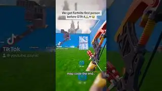 Fortnite in First Person⁉️