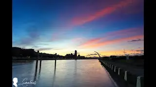 2025.7.18 大直橋日出晨彩  DJI ACTION 5 PRO 縮時 SUNRISE