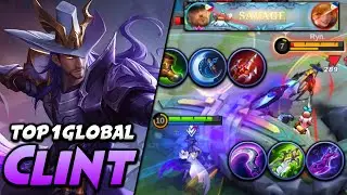 CLINT BEST BUILD to easily get SAVAGE!! | Top 1 Global Clint