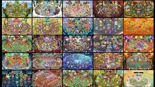 TOP FULL SONGS - All Islands TOP Full Songs | My Singing Monsters