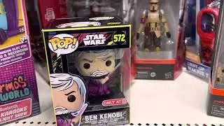 Star Wars Ben Kenobi Funko pop target exclusive black light comic