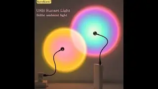 USB Sunset Light Mobile Phone