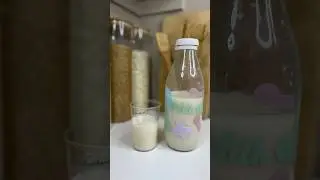 How to make Oat Milk at home| Easy, Healthier & Cheaper 🥛 #diy #oatmilkrecipe #plantbased #recipe
