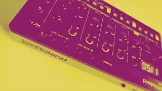 @Roland T-8 testing. Big sound from a tiny box. :)