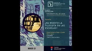¿Ha muerto la filosofía en las escuelas?