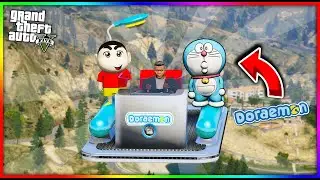 Doraemon in GTA 5 | Shin-Chan And Franklin in GTA 5 | in Telugu