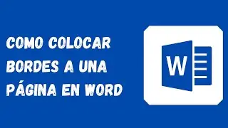 Como insertar un borde de página en Word (super fácil)