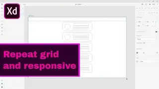 Repeat grid and responsive | Adobe XD