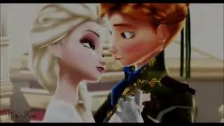 Elsanna Cinderella Crossover MMD || Elsa Frost