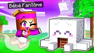 Ma BASE Secrète de Bébé fantôme sur Minecraft !