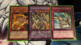 My Gladiator Beast deck profile Time Wizard “Edison Format” side event at YCS Philly